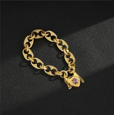 Women 9ct Gold Vintage Padlock