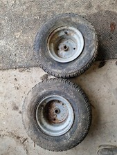 18 8.50 8 hayter murray ride on rear mower Garden wheels Tyres rear back pair
