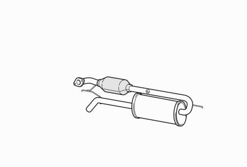 Approved catalyst rear - catalyst, &