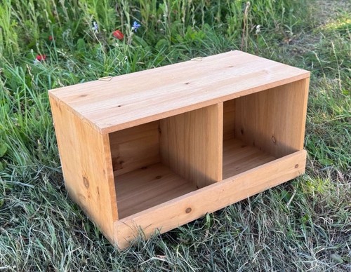 Large wooden pigeon bird house - large,
