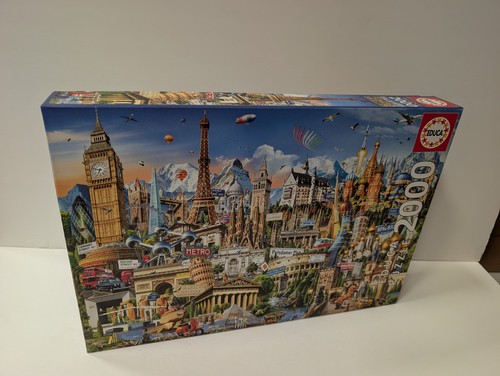 Educa 17697 europe landmarks - educa,