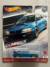 2020 Hot Wheels Premium Modern Classics 98 SUBARU IMPREZA 22B STi Car Culture