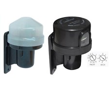 Photocell Outdoor Light Switch Daylight Dusk till Dawn Sensor Lightswitch, timer