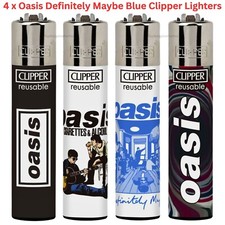 4 Clipper Lighters OASIS MAYBE