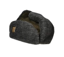 Czech Army Ushanka Winter Trapper Hat Fur Lined Soviet Style