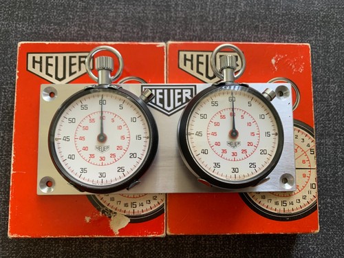 Vintage boxed heuer - heuer, stopwatch
