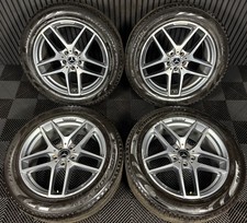 19'' GENUINE MERCEDES AMG GLC SPORT GREY DC  ALLOY WHEELS TYRES ALLOYS 5X112