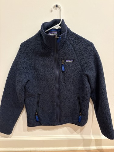 Patagonia dark blue fleece zip - dark,