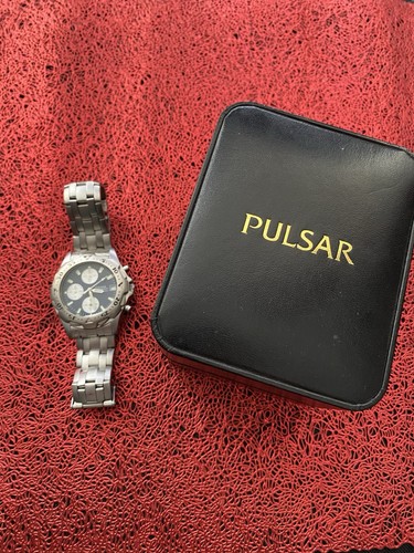 Mens pulsar seiko quartz - by,