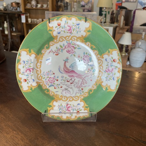 C1930s minton green - green, cockatrice