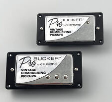 Epiphone ProBucker Humbucker Alnico 5 Chrome Pickup Set for LP&SG 5 Wire plug