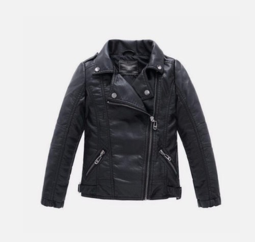 Boys leather jacket casual - leather,