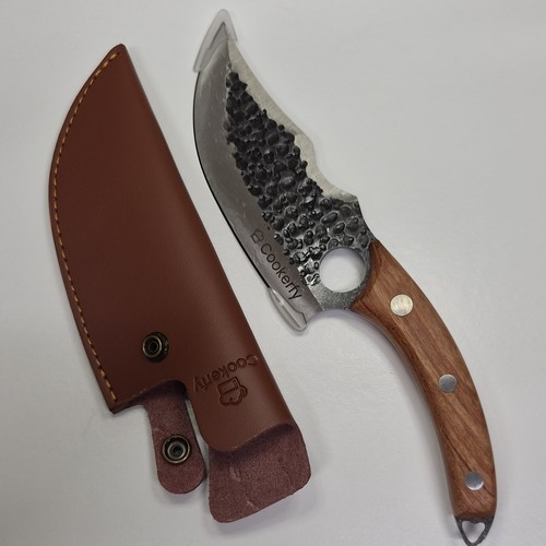 Cookerfy brown leather knife - cookerfy,