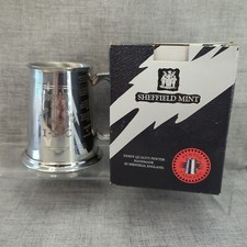 Sheffield Mint Pewter Tankard HOYA ROUND THE ISLAND RACE  ISC UNDATED BOXED