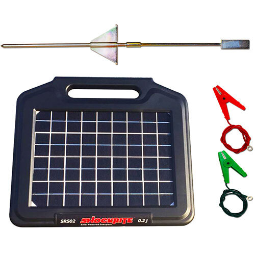 Solar electric fence energiser - electric,