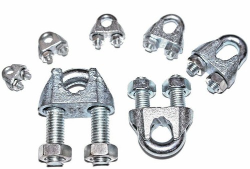 Wire rope clamp grip 3mm - wire,