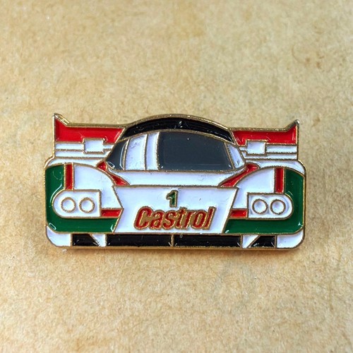 Castrol racing car - car, pin