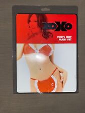 Sexy Red French Maids Outfit Vinyl Lace PVC One Size Bra & Apron Hot Ann Summers