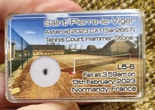 Saint-Pierre-le-Viger Rare Meteorite from Asteroid2023 CXI Witnessed Hammerstone