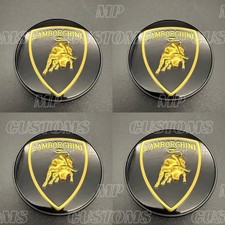 4x Lamborghini Wheel Centre Caps – 470601147 – Huracan Aventador Urus