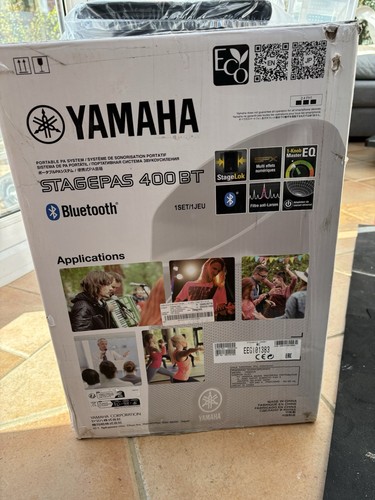 Yamaha stagepas 400bt portable - stagepas,