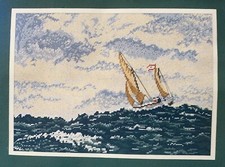 Elsa Williams High Wind Eunice Beam Sailing Needlepoint Tapestry Kit 06374