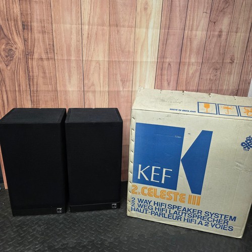Kef celeste iii speakers - celeste,