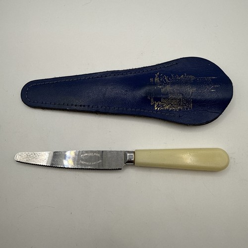 Vintage faux bone handle tea - vintage,