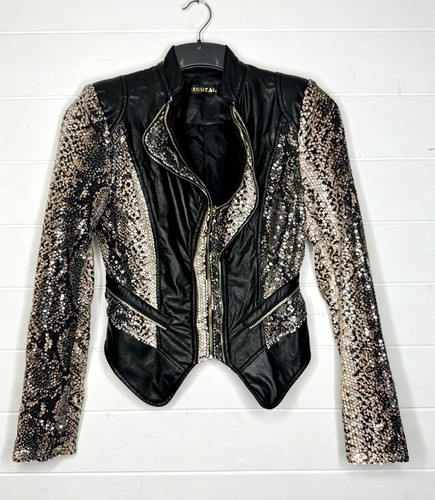 Redial sequin faux leather - sequin,