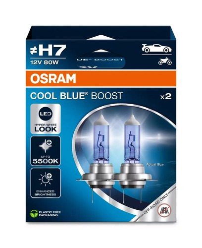 Osram cool blue - boost, h7