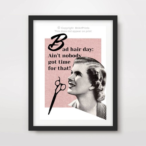 Womens funny hairdressing - womens,