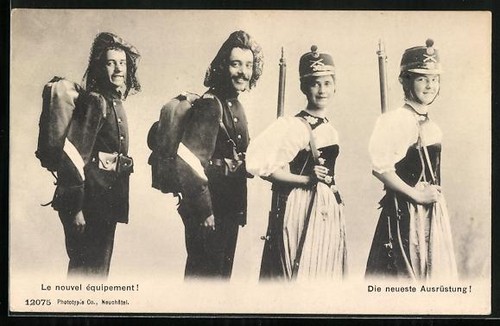 Postcard role exchange