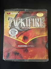 New Genuine Butterfly Tackifire C Table Tennis Rubber Red 2.1 MM RRP £29.99