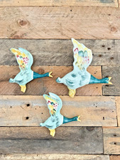 SET OF 3 STAFFORDSHIRE FLYING