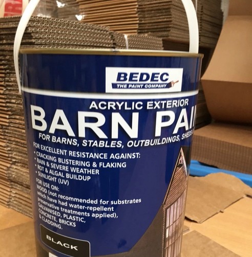 Bedec barn paint black - bedec,