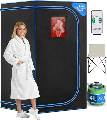Portable steam sauna upgraded - steam,