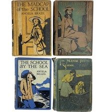 Angela Brazil x4 Vintage