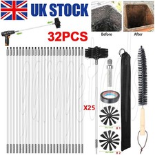 32x Flexible Chimney Sweep Set