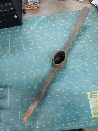 Vintage pick axe - pick, head