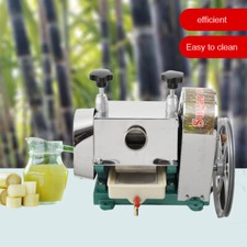 Manual Sugar Cane Presser Handwheel Sugarcane Juicer Machine Home, Commercial
