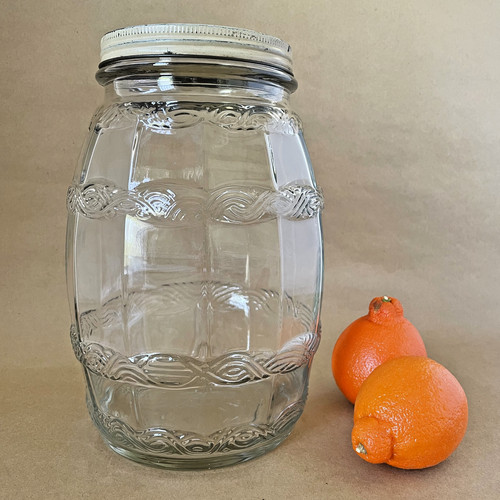 Vintage large gallon barrel - vintage,