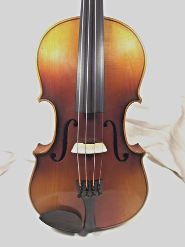 Old fullsize violin made - d4.,