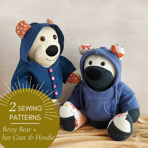 Memory bear sewing - memory, pattern
