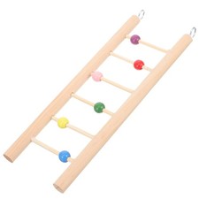 Wooden Bird Ladder Toy Step Ladder for Parakeet and Small Bird Climbing