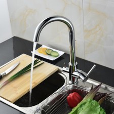 3-Way Kitchen Sink Faucet Waterfilter Tap Mixer Drinking Water Filter Chrome 