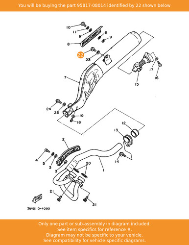 Yamaha bolt flange - yamaha,
