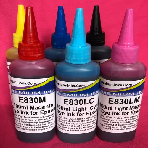 Ink refill bottles for - 6,