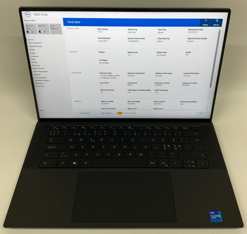 Dell precision 5560 i7 - dell,