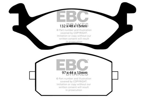 Ebc ultimax front brake pads - ultimax,