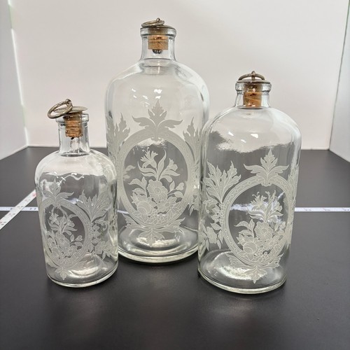 Vntge glass bottles set - bottles, of